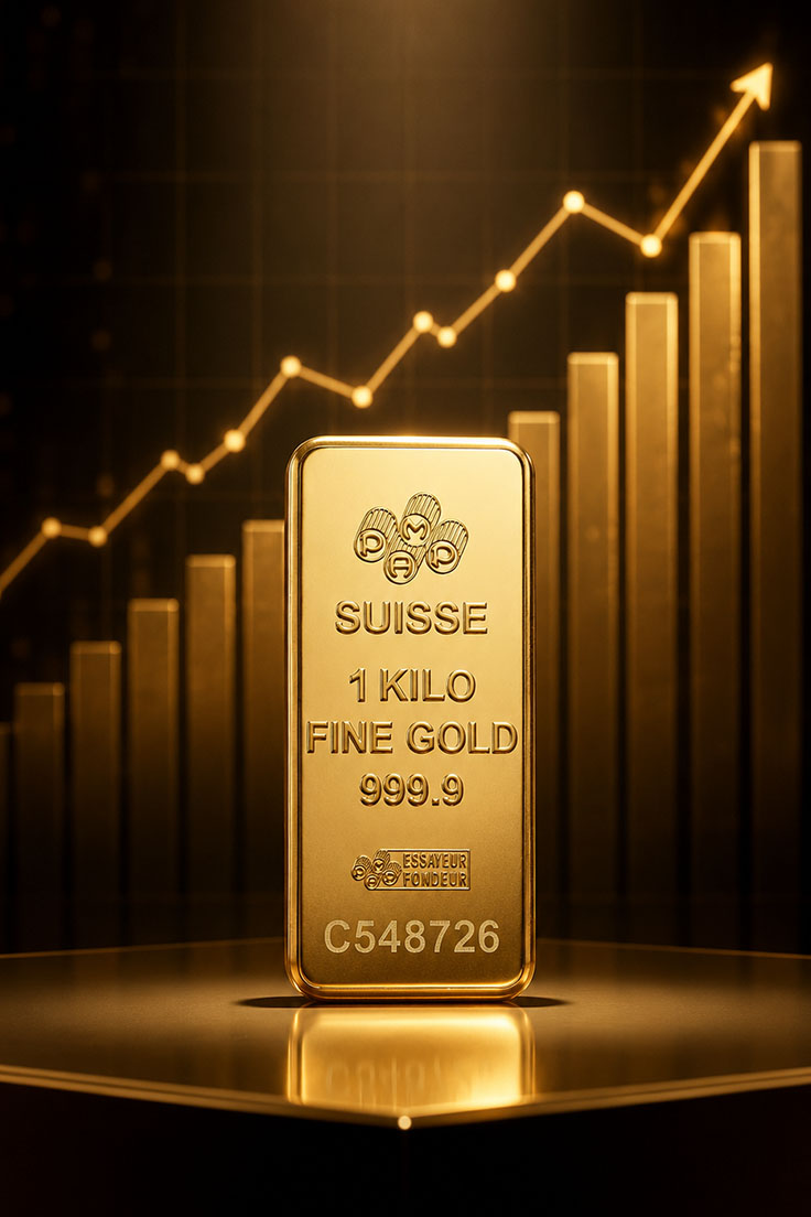 Investment-grade gold bullion bar