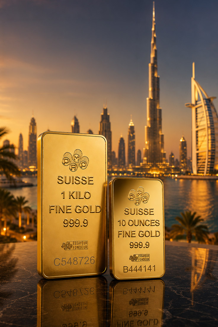 Buy Gold Bars in Dubai