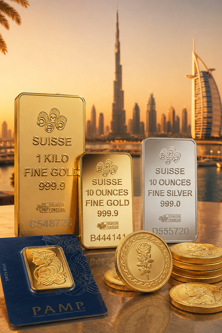 Gold Bullion in Dubai
