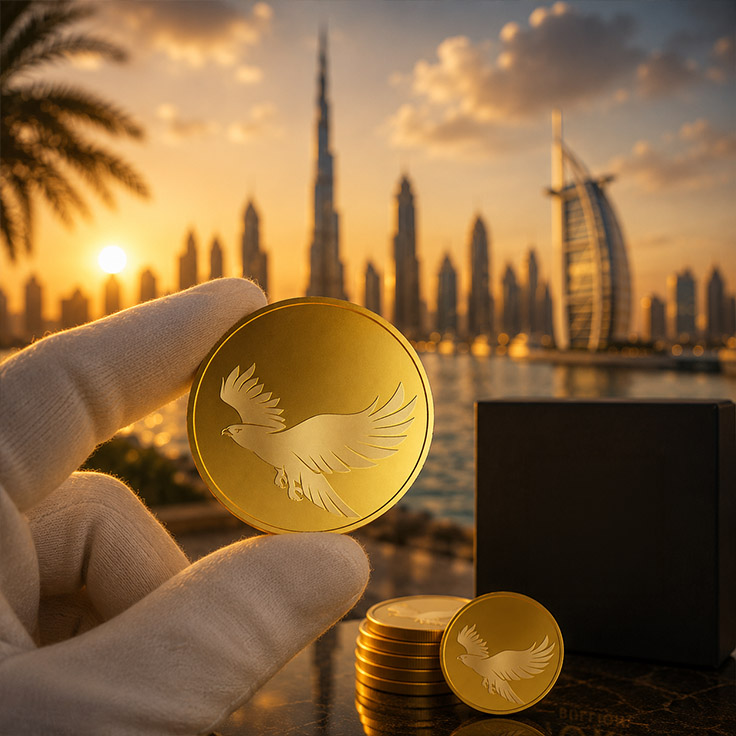 Gold coins investment Dubai